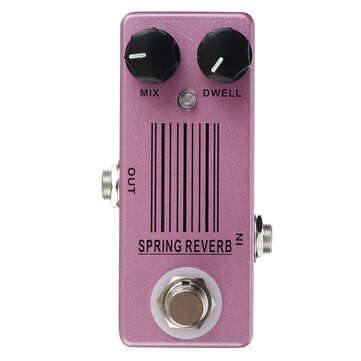MOSKY MP-51 Spring Reverb Mini Single Guitar Effect Pedal True Bypass Guitar Parts & Accessories