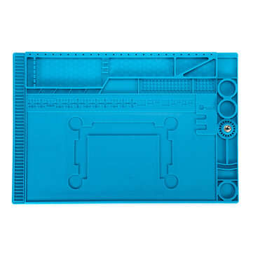 Silicone Electronic Repair Mat Magnetic Soldering Mat Heat Insulation Pad Silicon Soldering Mat