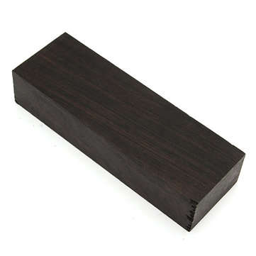 12x4x2.5cm Black Ebony Lumber Original Wood Timber Handle Plate