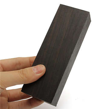 12x4x2.5cm Black Ebony Lumber Original Wood Timber Handle Plate