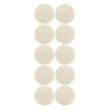 33pcs Soft Felt Electric Mill Polishing Buffing Wheel Mixed Set Accessory For Rotary Tools