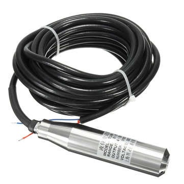 Submersible Water Level Transmitter Level Transducer Sensor 0-5mH2O 6m Cable