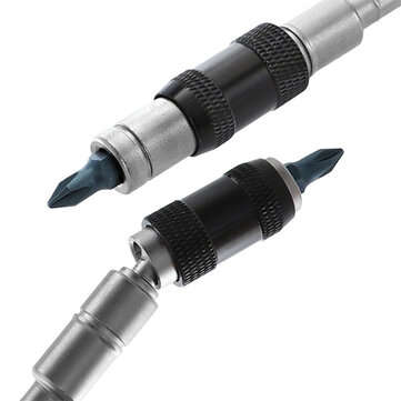 Drillpro Magnetic Screw Drill Tip Holder Angle Magnetic Pivoting Bit Tip Holder Magnetic Screwdriver