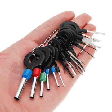 59Pcs Terminal Removal Tool Electrical Wiring Crimp Connector Pin Extractor Kit Automobiles Terminal