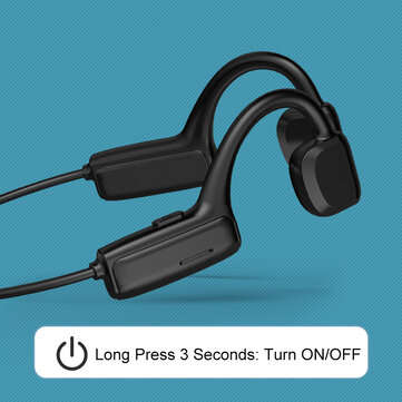 New 2020 Painless Bone Conduction Earphone bluetooth 5.1 Headset Sweatproof Open-Ear Headphones with