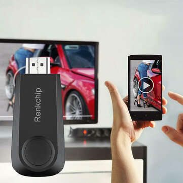 Renkchip E10 Smart Wireless Display Receiver Wireless Pusher 1080P WiFi Same Screen Device HD Push T