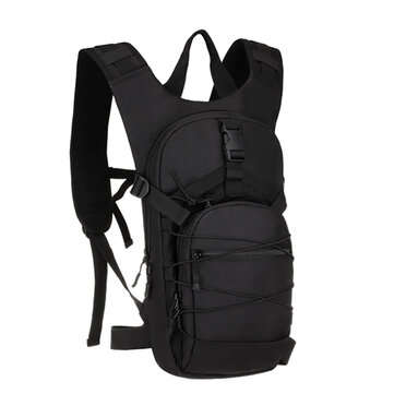 Protector Plus 15L Outdoor Sports Backpack Tactical Shoulder Bag Climbing Cycling... (COLOR.: BLACK)