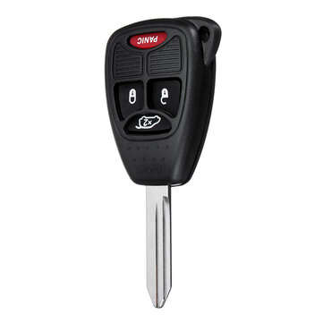 Replacement 4 Buttons Remote Key Fob Case Shell Blade For Jeep Liberty 2005-2007