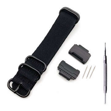 Bakeey 16mm Interface Terminals Nylon Straps Replacement Watch Band For Casio G-shock... (NO.: NO.2)