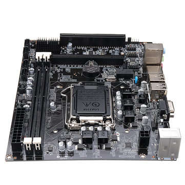 Micro ATX Motherboard DDR3 1066 Main Computer for Intel H55 LGA Socket 1156