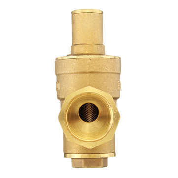 3/4" DN20 Adjustable Brass Water Pressure Reducing Valve with Gauge Regulator Reducer