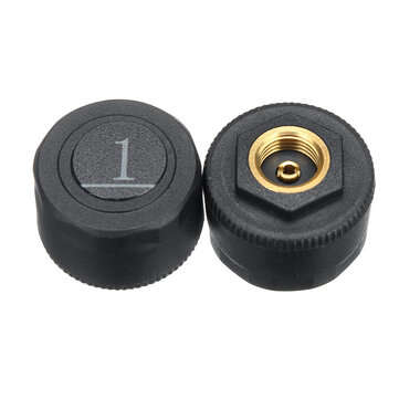 Car TPMS Tyre Pressure System Solar Power LCD Display+ 6 External Sensors