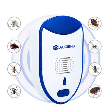AUGIENB Ultrasonic Electronic Plug in Effective Mosquitoes Mice Insect Bed Bug Ani... (PLUG: EUPLUG)