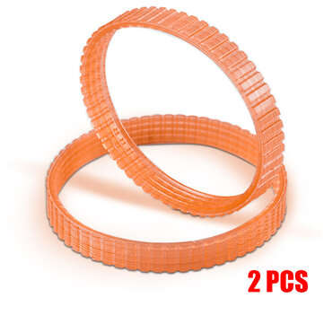2Pcs Electric Planer Drive Driving Belt For Makita 1900B Power Tool Accessories Circumf... (TYPE: A)
