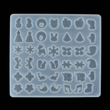 381Pcs DIY Crystal Epoxy Resin Mold Bracelet Pendant Jewelry Handmade Silicone Mold Set