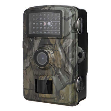DL001 16MP 1080P HD 2 inch Screen Hunting Camera IR Night Vision Waterproof Scouting Camera Monitori