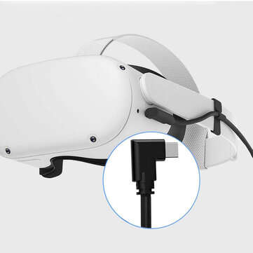 VR 5M Data Cable Charging Cable for Oculus Quest 2 Link VR Headset USB 3.0 Type C Cable Data Transmi