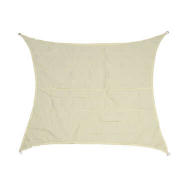 2.4M/8ft Square Sun Shade Sail UV Water Resistant Canopy Patio Garden Tent Awning