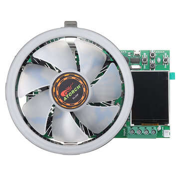 180W DL24P 2.4 Inch DC USB Tester Electronic Load APP 18650 Battery Capacity Monitor Discharge Charg