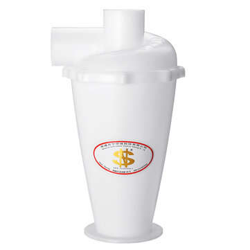 DIY White SN50T6 Turbocharged Cyclone Dust Collector Cyclone Separator Industrail Vaccum Cleaner Fil
