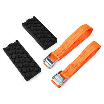 2pcs Tire Chain Belt Tire Mud Chain Hard Wearing Snow Chain