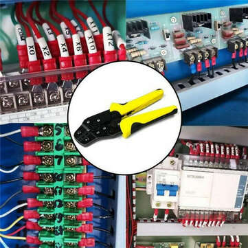 Wire Crimpling Pliers Tool Set Professional Wire Crimpers Engineering Ratchet Terminal