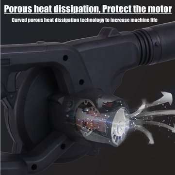 110V 2 In 1 Cordless Electric Blower Multifunctional for Home Car Cleaning