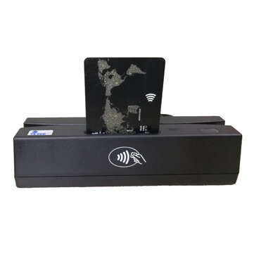 YL160 4-in-1 Magnetic Stripe Credit Card EMV IC Chip RFID PSAM Card Reader Writer Duplicator