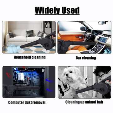 110V 2 In 1 Cordless Electric Blower Multifunctional for Home Car Cleaning