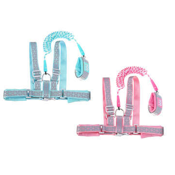 1.5/2m Reflective Child Anti-lost Safety Shoulder Wrist Link Strap R... (COLOR: PINK | LENGTH: 1.5M)