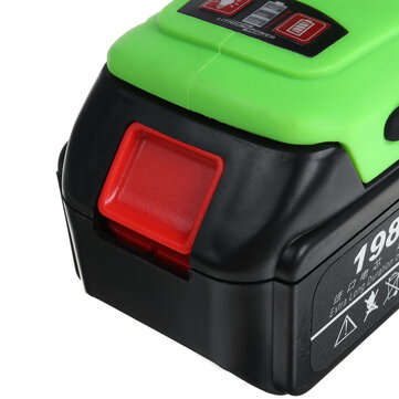 198vf Electric Wrench 550N Li-ion Battery Cordless Power Wrench Driver With Charger