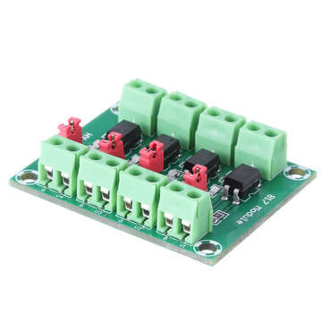 PC817 4 Channel Optocoupler Isolation Board Voltage Converter Adapter Module 3.6-30V Driver Photoele