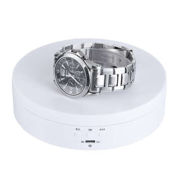 360 Degree Round Rotating Automatically Turntable Display Stand Photography Studio Pro... (MODEL: D)