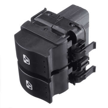 Electric Window Control Double Switch Button For Renault Clio II 1998-2014 8200060045