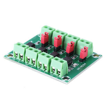 PC817 4 Channel Optocoupler Isolation Board Voltage Converter Adapter Module 3.6-30V Driver Photoele