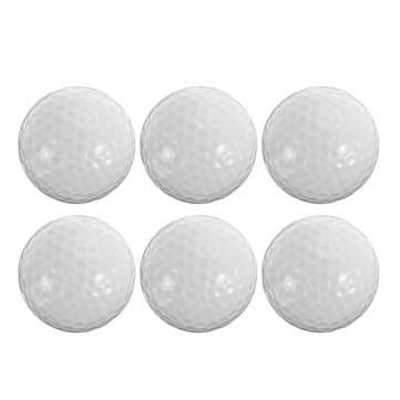 6 Pcs 1.6inch LED Golf Balls Dark Night Luminous Sports Ball