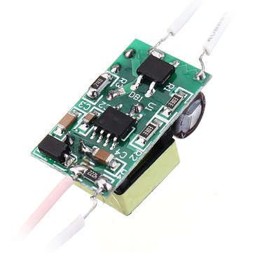 5pcs 4W 5W 6W  4-6W LED Driver Input AC 85-265V to DC 12V-24V Built-in Drive Power Supply Lighting f