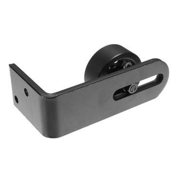 Adjustable Sliding Barn Door Hardware Wall Guide Bottom Floor Roller Guide with Screws Tools Kit