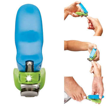 150 Rotated Head Wonder Clipper Nail Clipper Swivels Head With LED Light