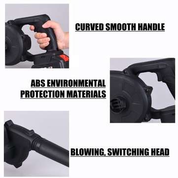 110V 2 In 1 Cordless Electric Blower Multifunctional for Home Car Cleaning