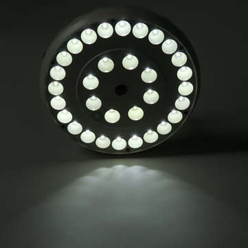 Solar Powered Flag Pole Light Outdoor 32 LED Flagpole Automatic Night Lamp