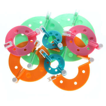 Essential Pom Pom Maker Fluff Ball Weaver Needle Craft Tool Kit