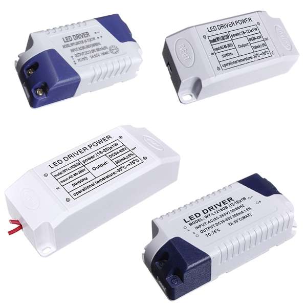 New 300mA Constant Current Home Light LED Power Supply Driver Electronic Transformer 18W
