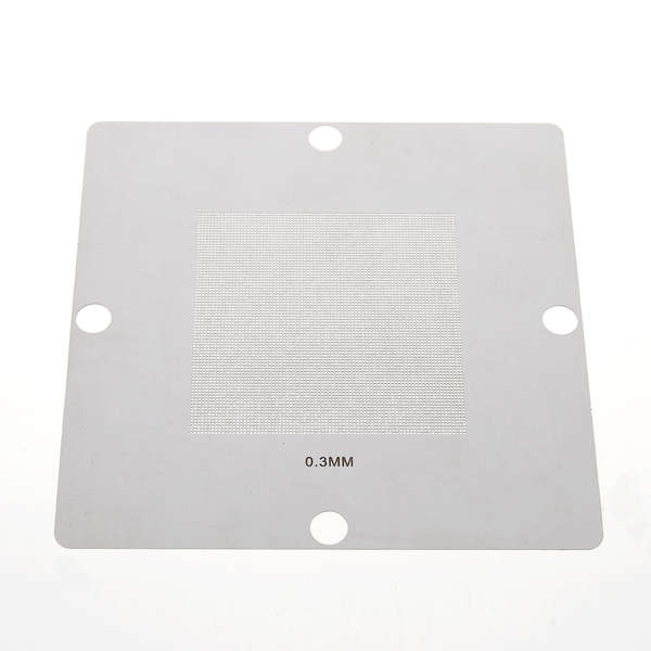 10 Pcs 90 X 90 Mm Bga Stencil Kit For Laptop Universal Reballing