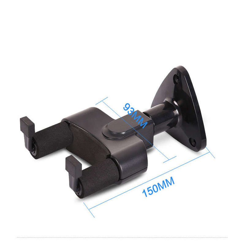 Zebra Guitar Wall Mount Stand Hook for Bass Ukulele Guitar Stringed Instruments Guitar Accessories