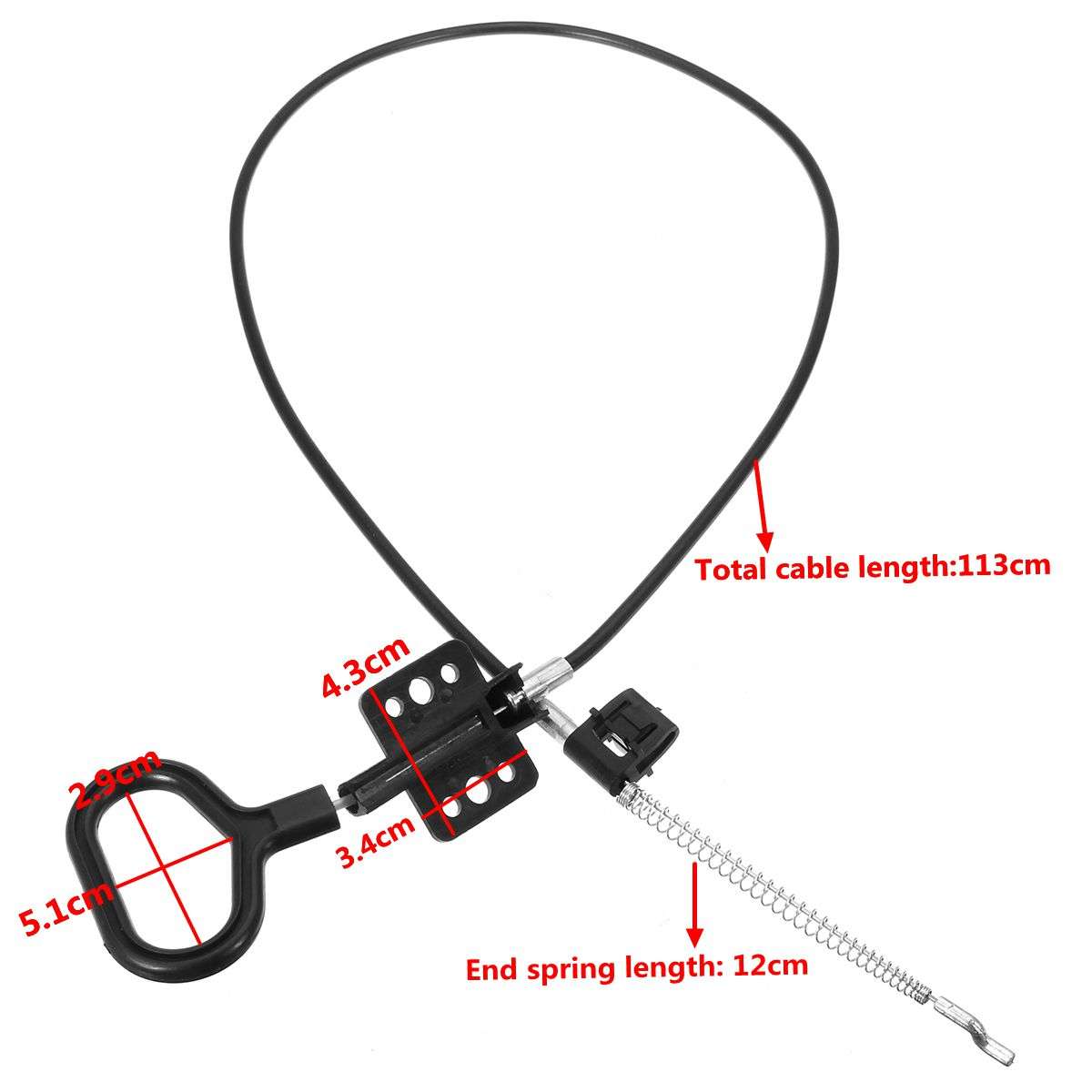 D Style Metal Replacement Cable Release Handle For Recliner Sofas Couch Chair