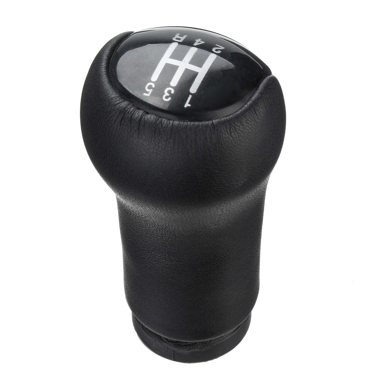 5 Speed Gear Shift Knob Stick PU leather for Ford Fiesta Fusion Transi