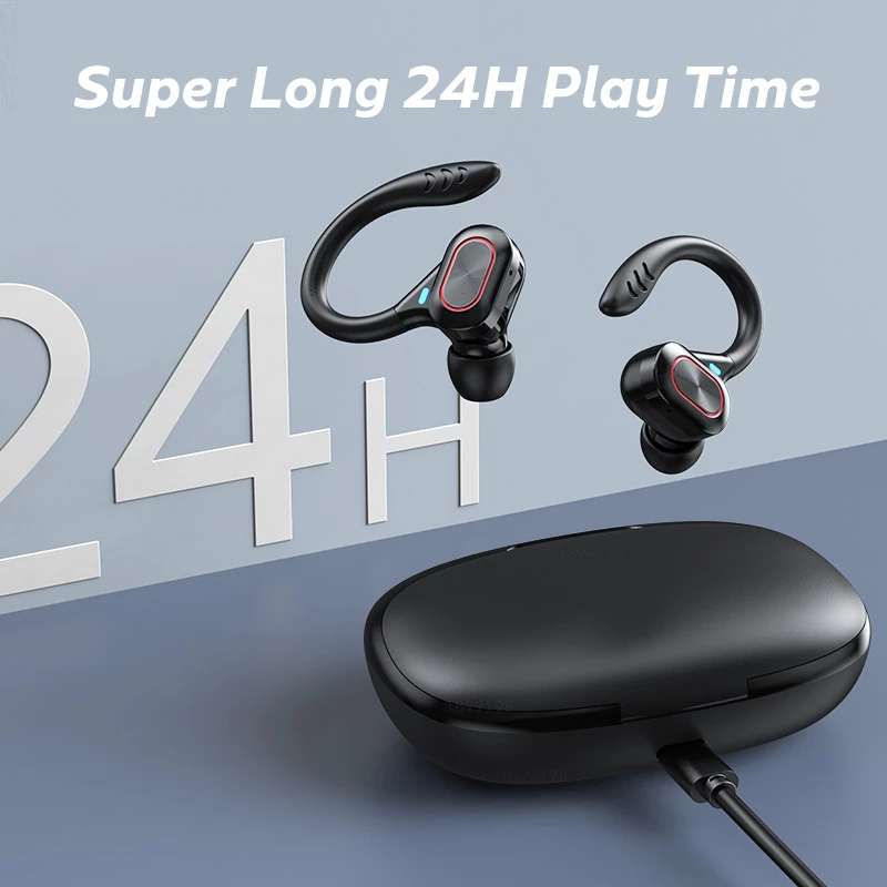 Bakeey S730 Wireless Headphones Bluetooth V5.0 Earphones Ear-Hook Sports Waterproof Headset Deep Bas