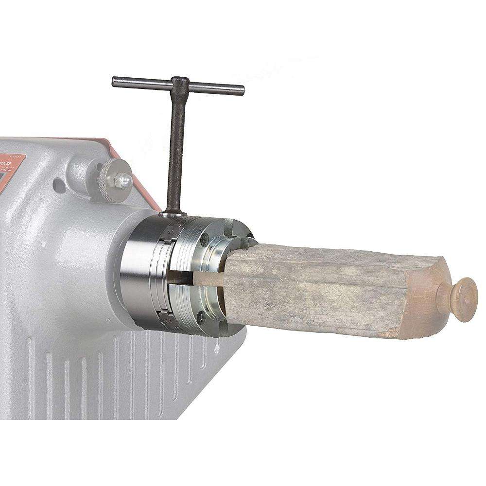 New Red Arrow Reversible 3.5 Inch Wood Turning Chuck 1-Inch x 8TPI Thread Wood Lathe Chuck Acc