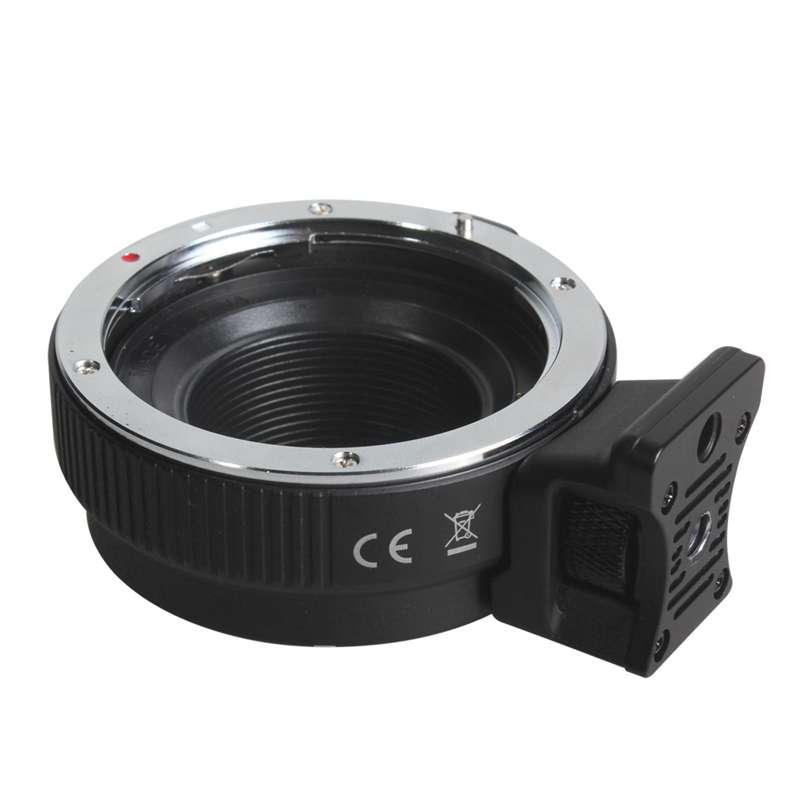 Commlite CM-EF-EOSM Lens Mount Adapter Electronic AF Mount Adapter with IS Function for Canon EF ...